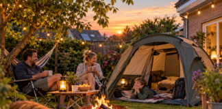Kamperen in een achtertuin: vakantiegevoel dichtbij Kamperen in een achtertuin: vakantiegevoel dichtbij