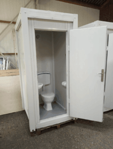 Sanitair unit wit enkel
