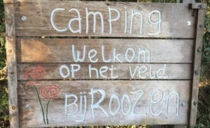 Camping Bij Roozen Op het veld