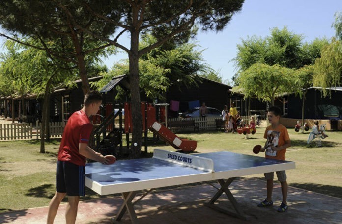Camping Del Mar direct aan het zandstrand van Malgrat de Mar