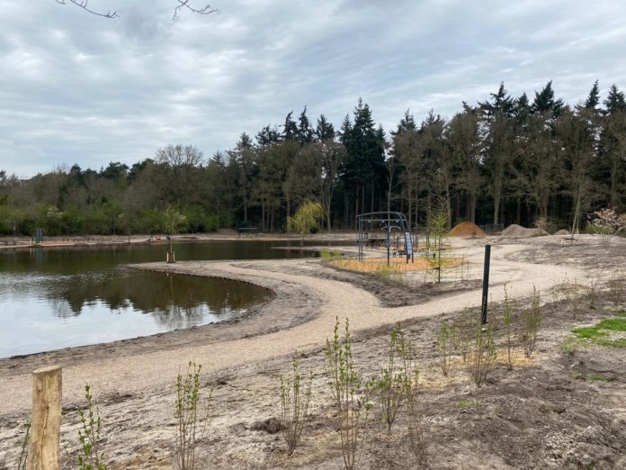 AA Ecostabiele schelpen geven camping De Kleine Wolfverder vorm