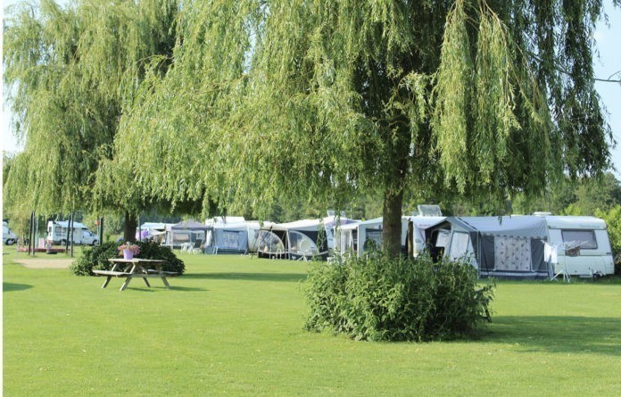 Camping de Gijzel dicht bij het dorp Helvoirt