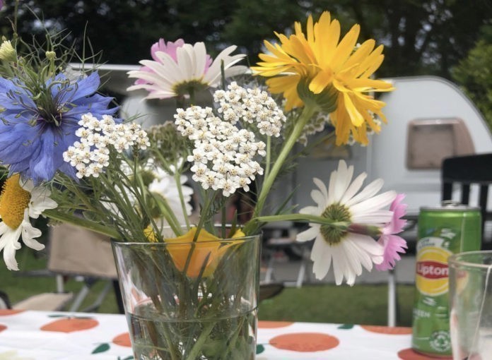 Camping Ons Wijland gelegen in het buitengebied van Oud Ade