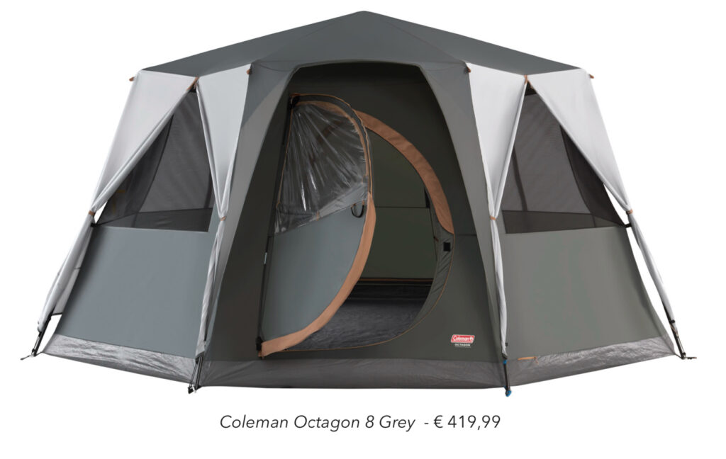 OCTAGON 8 GREY TENT