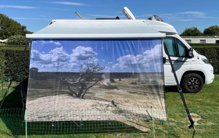 Schaduw luifeldoek voor campers en luifels van topkwaliteit