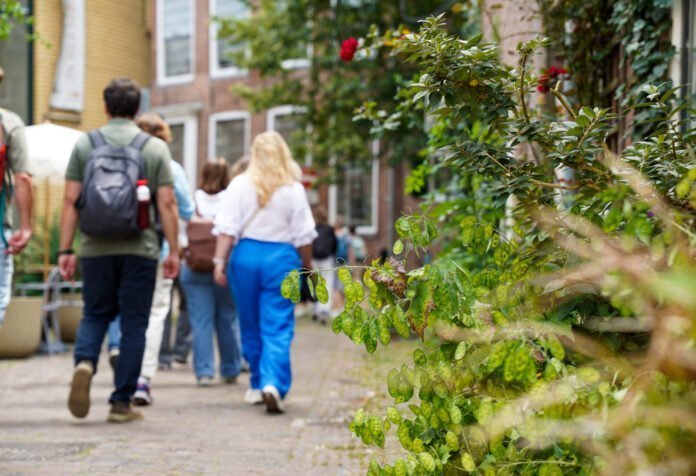 Eerste groene draad wandeling van start in Amersfoort