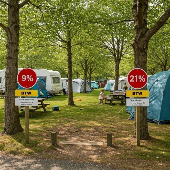 btw-verhoging camping / kamperen