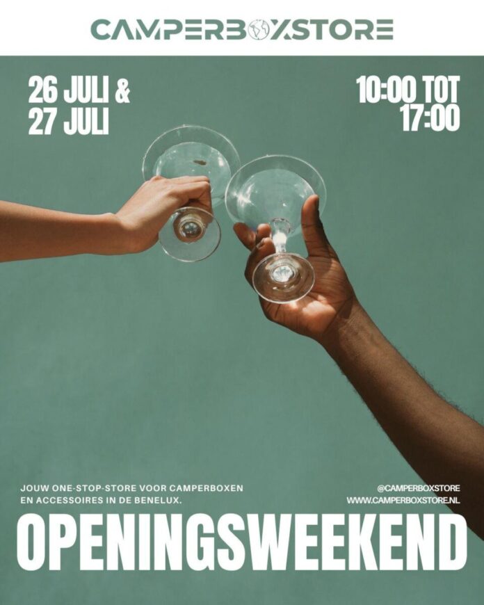 Camperboxstore opent showroom: een nieuwe manier van kamperen