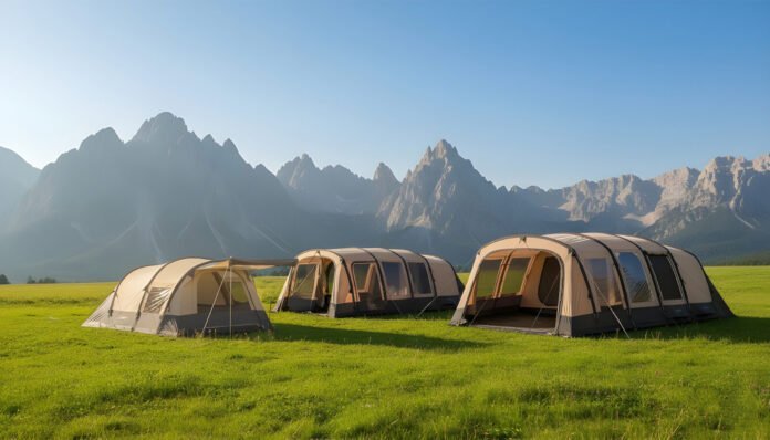 Luxe glamping tenten huren