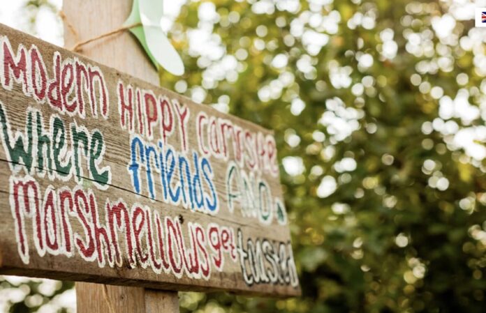 Modern Hippy Campsite: bijzonder kamperen in de natuur