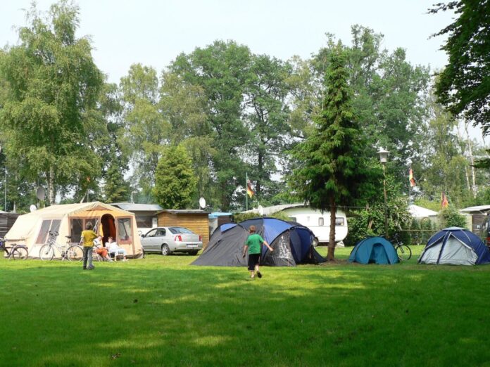 Camping Boker Lakeland in het groene Delbrück
