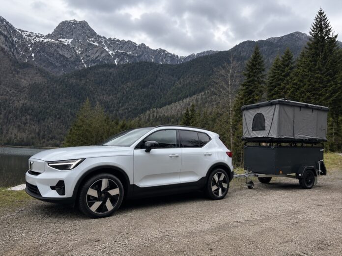 Daktenten en Daktenttrailers op een Elektrische Auto (EV)